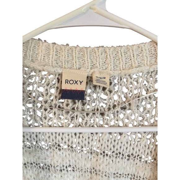 Roxy Women's Pursuit of Liberty Cardigan - Medium - Marshmallow - Picture 7 of 7